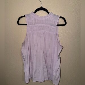 Nine West Sleeveless Purple Top